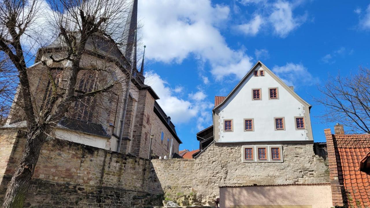 Die Alte Kantorei - Historische Ferienwohnung Kahla  Zewnętrze zdjęcie