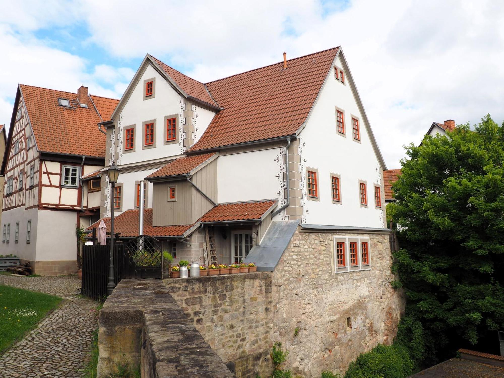 Die Alte Kantorei - Historische Ferienwohnung Kahla  Zewnętrze zdjęcie